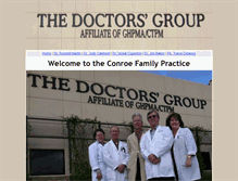 Tablet Screenshot of conroefamilypractice.org